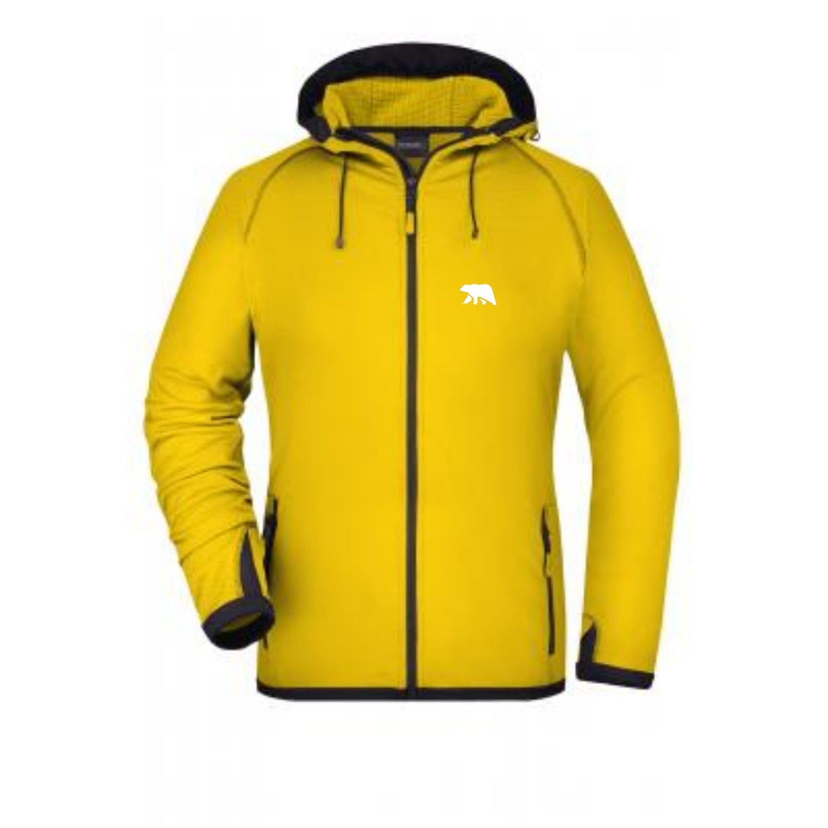 Strech fleece barbati Carpatian Sport Yellow