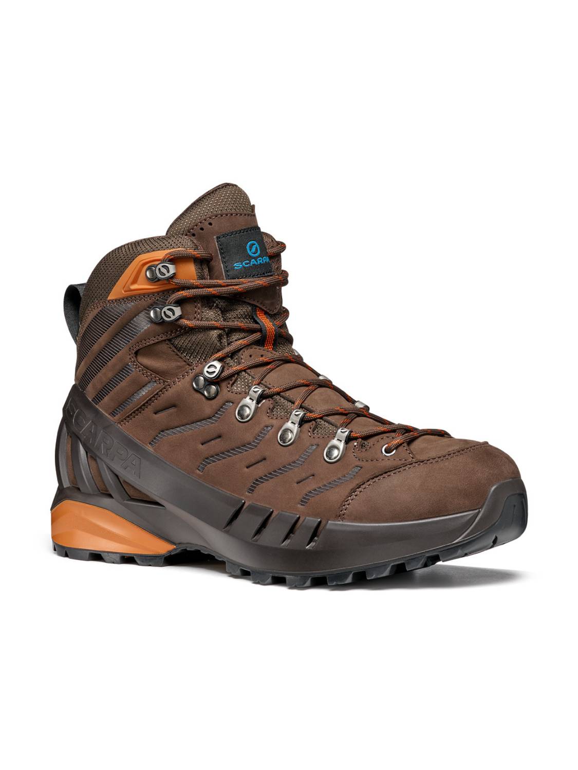 Bocanci trekking bărbați Scarpa Cyclone GTX - Brown/Rust