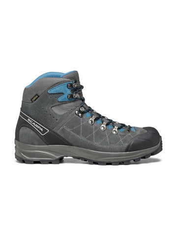 Bocanci trekking bărbați Scarpa Kailash Trek GTX - Shark Grey/Lake Blue