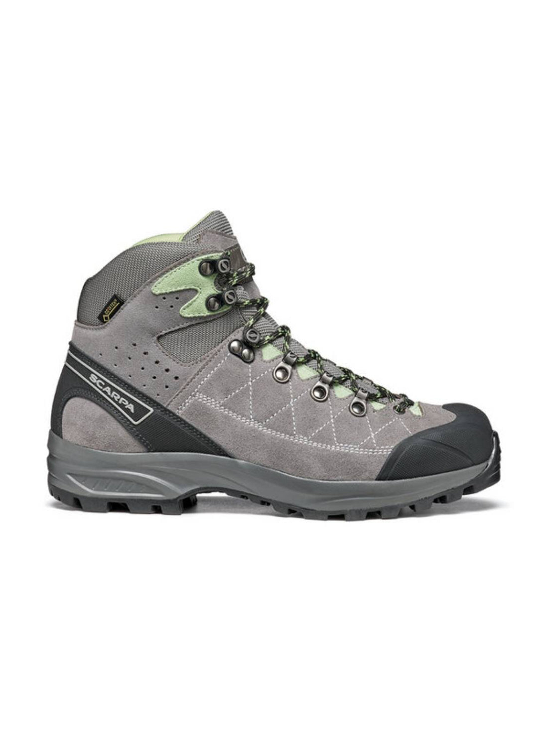 KAILASH TREK GTX WMN Midgrey Smoke Pastel Green