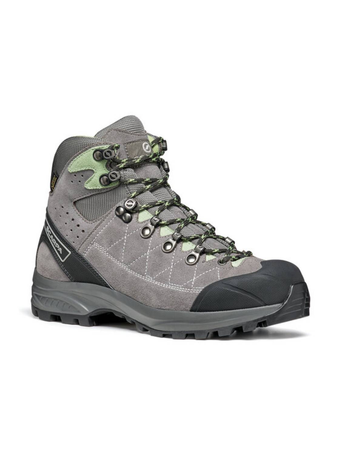 KAILASH TREK GTX WMN Midgrey Smoke Pastel Green