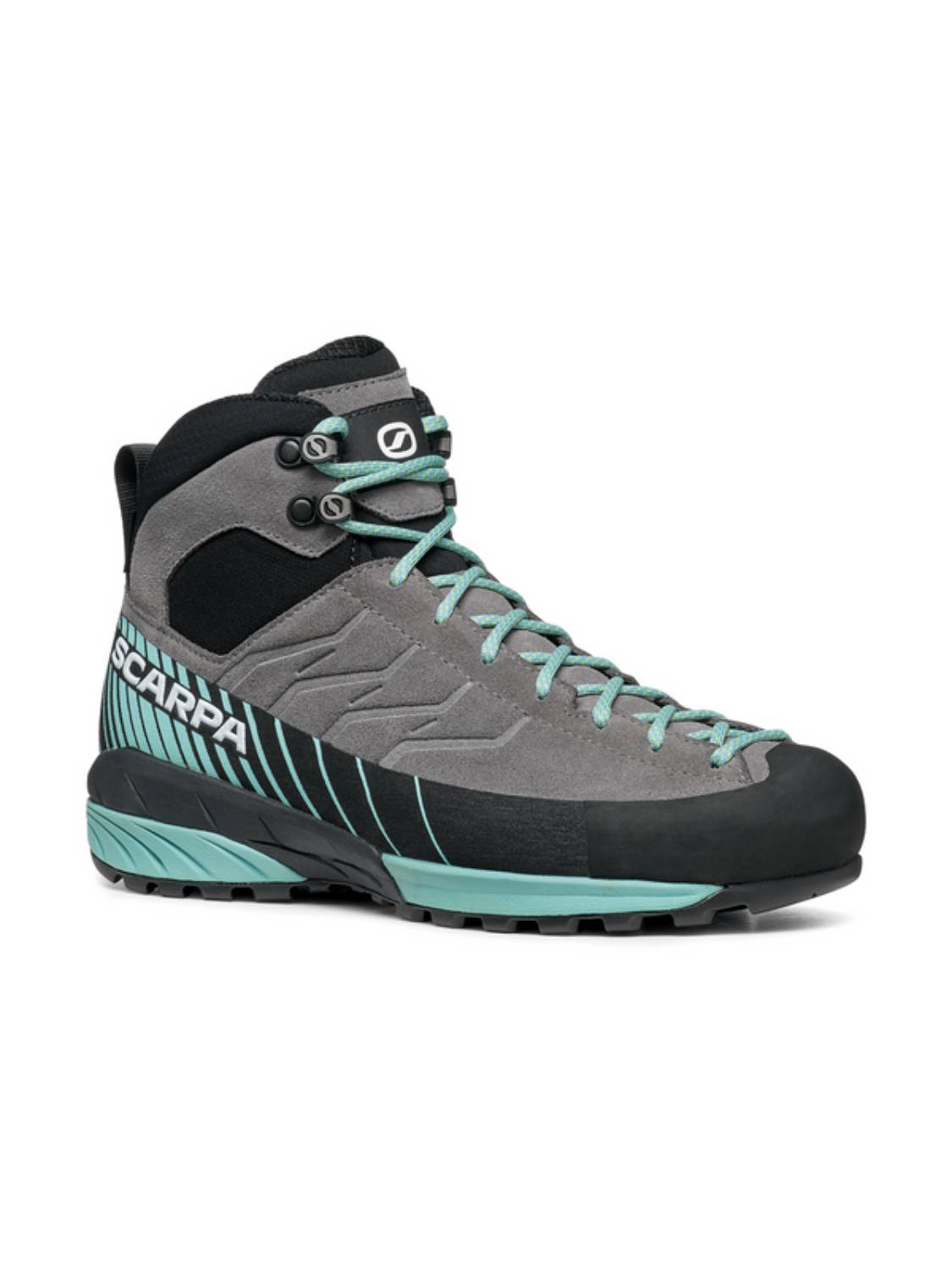 Scarpa Mescalito Mid Gtx Wmn Midgray Aqua