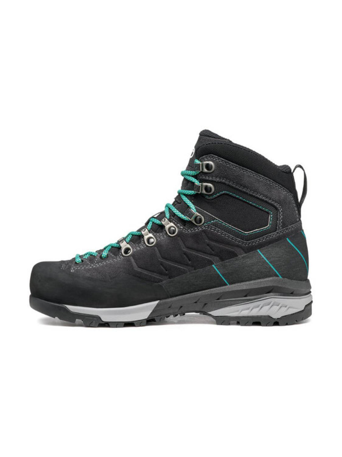 Scarpa Mescalito Trk Gtx Wmn Dark Antracit Tropical Green