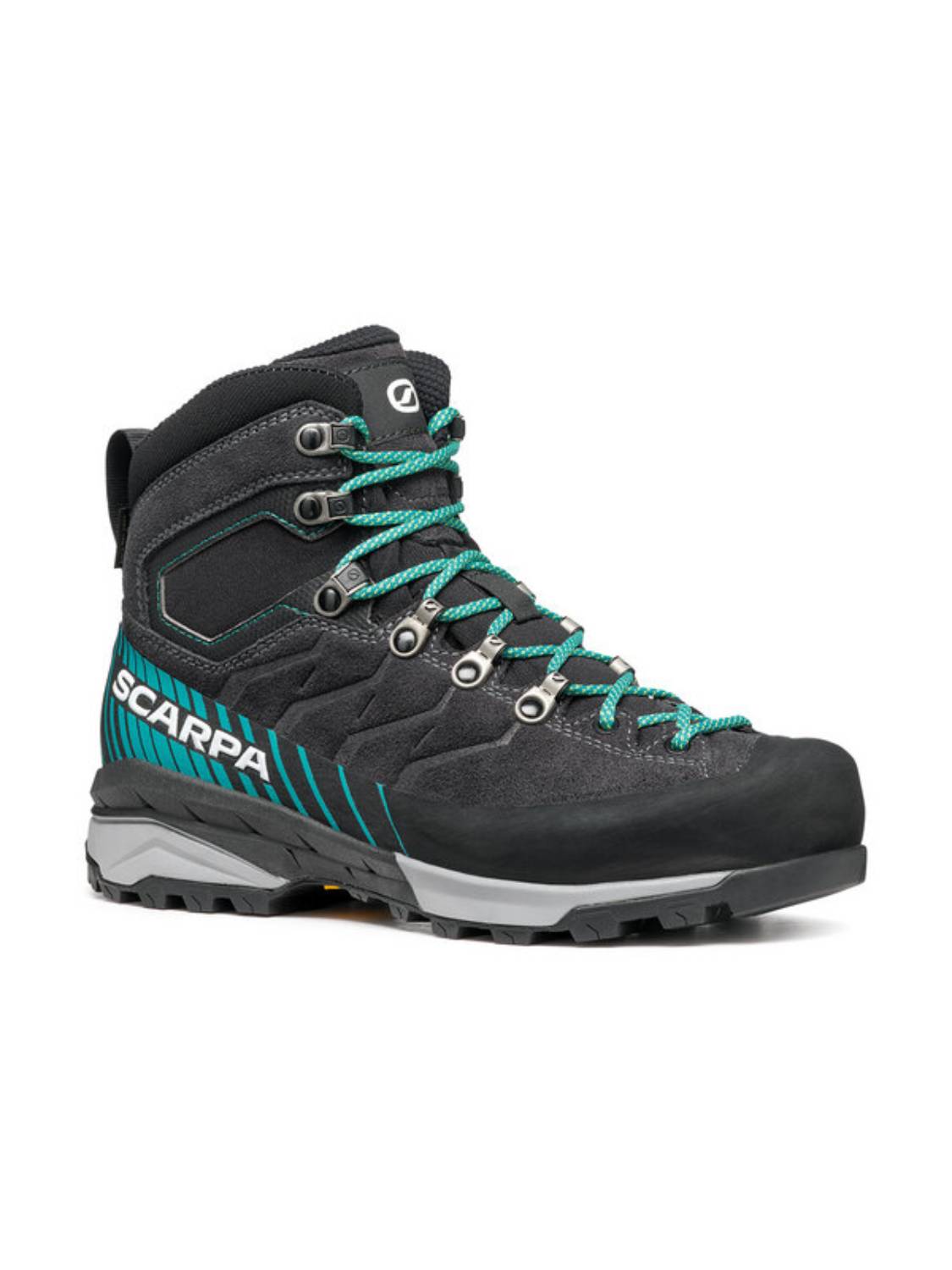 Scarpa Mescalito Trk Gtx Wmn Dark Antracit Tropical Green