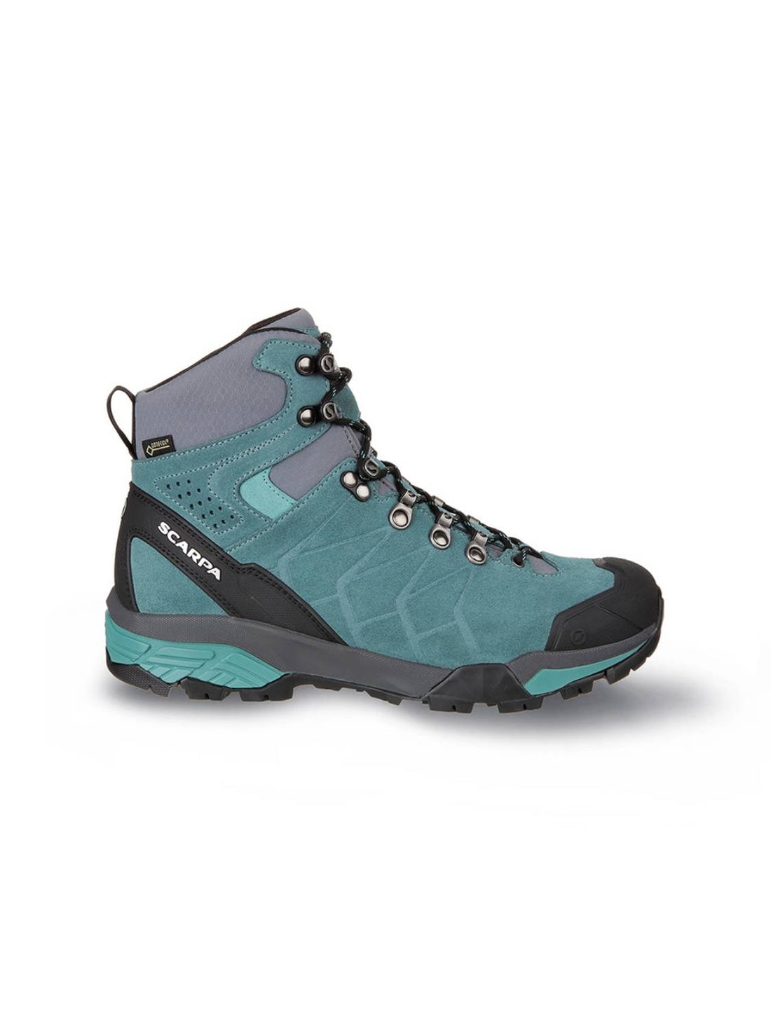 Bocanci trekking femei Scarpa ZG Trek GTX - Blue Gray/Lagoon